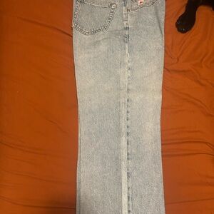 Rockies Light Blue Straight Leg Women's Jeans